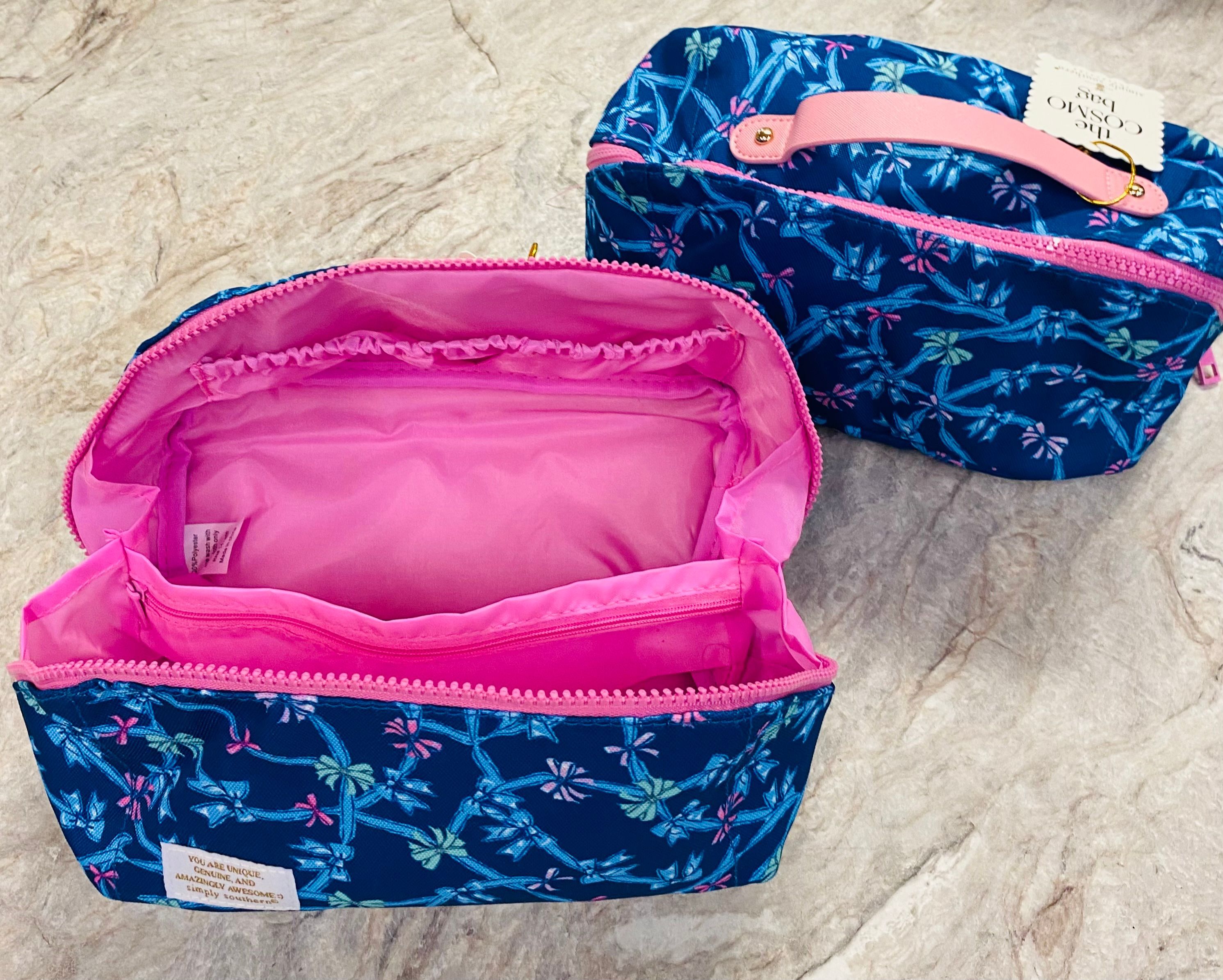 Simply Southern Bow Cosmetic Bag
