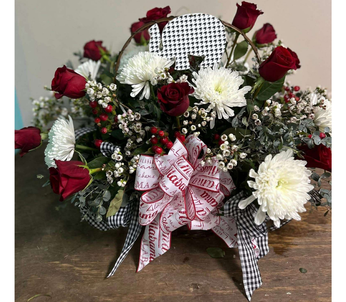 Houndstooth Basket Houndstooth Basket